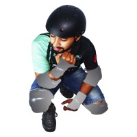 Capacete Coquinho Ciclismo Skate Patins Médio Preto