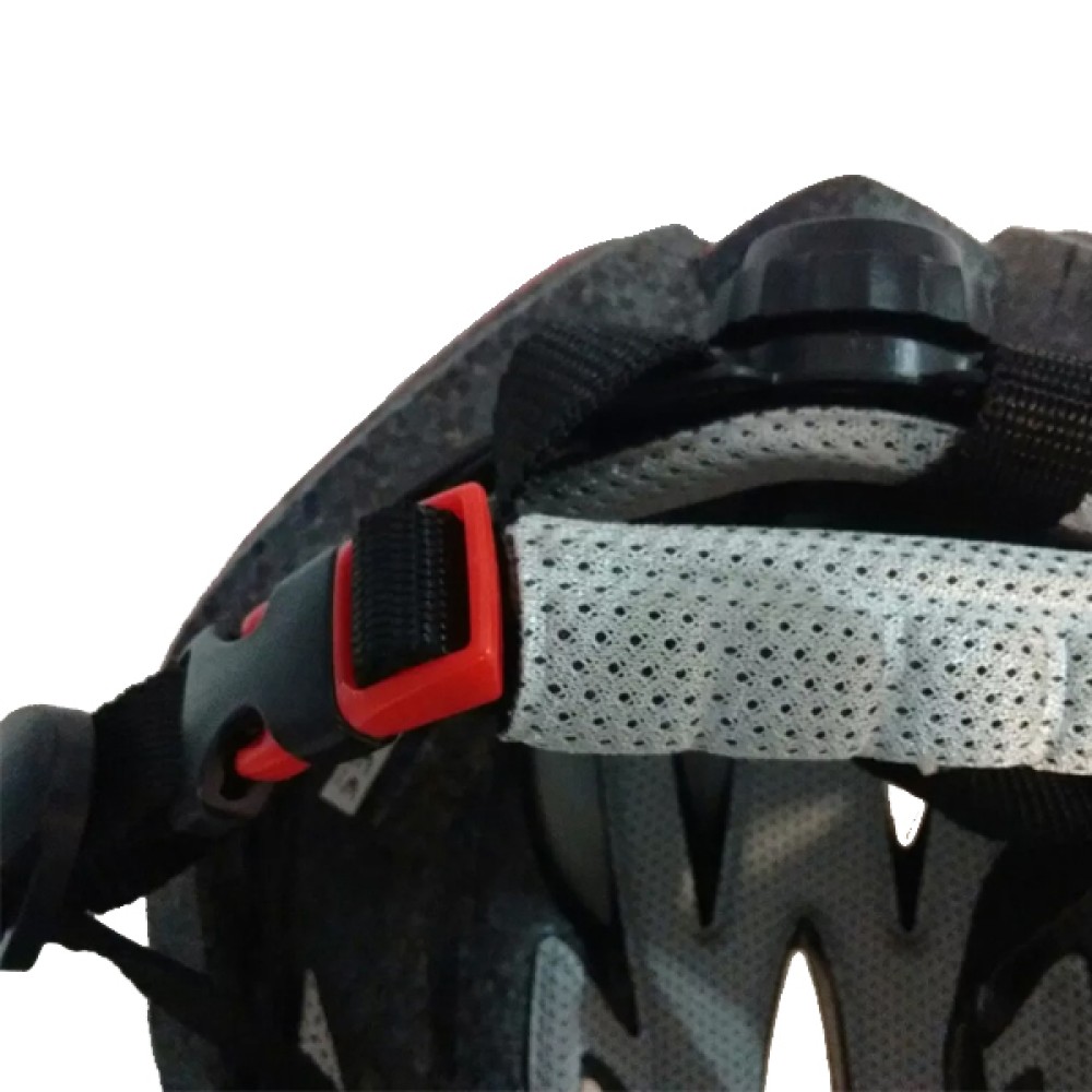 Capacete Ciclismo Vicinitech Stell-L C/ Led Adulto Grande Vermelho Capacete Ciclismo Vicinitech Stell-L C/ Led Adulto Grande Vermelho