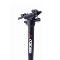 Canote Selim com Carrinho 27,2mm Microajuste 400mm Preto