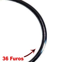 Aro 24x1.90 36F Mtb Alum Normal Preto