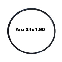 Aro 24x1.90 36F Mtb Alum Normal Preto