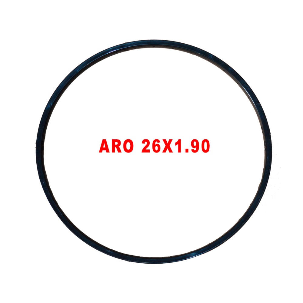 Aro 26x1.90 36F Mtb Alum Normal Preto Aro 26x1.90 36F Mtb Alum Normal Preto