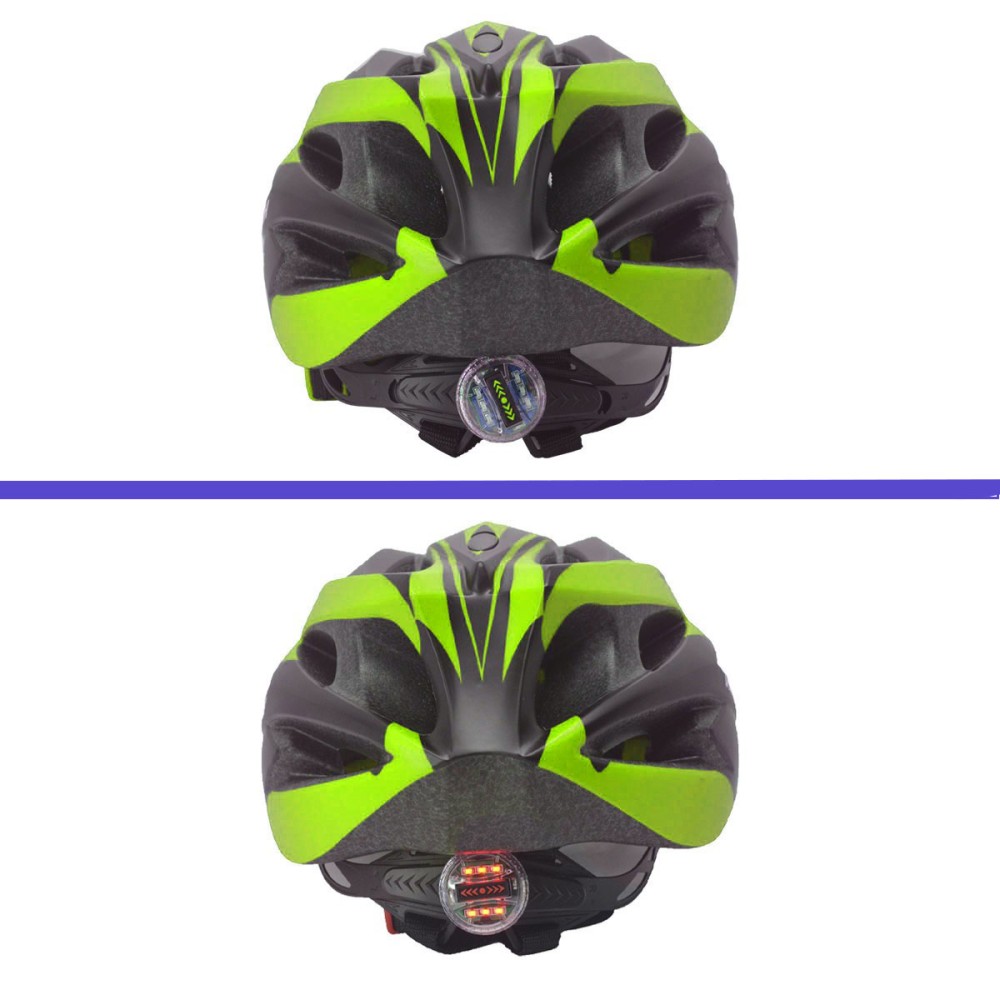 Capacete Ciclismo Adulto Vicinitech WT-012 Led Preto Amarelo Capacete Ciclismo Adulto Vicinitech WT-012 Led Preto Amarelo
