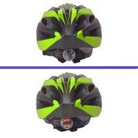 Capacete Ciclismo Adulto Vicinitech WT-012 Led Preto Amarelo 