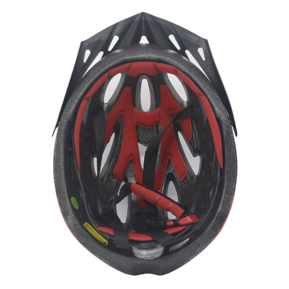 Capacete Ciclismo Adulto Vicinitech WT-012 Led Preto Verm Br Capacete Ciclismo Adulto Vicinitech WT-012 Led Preto Verm Br