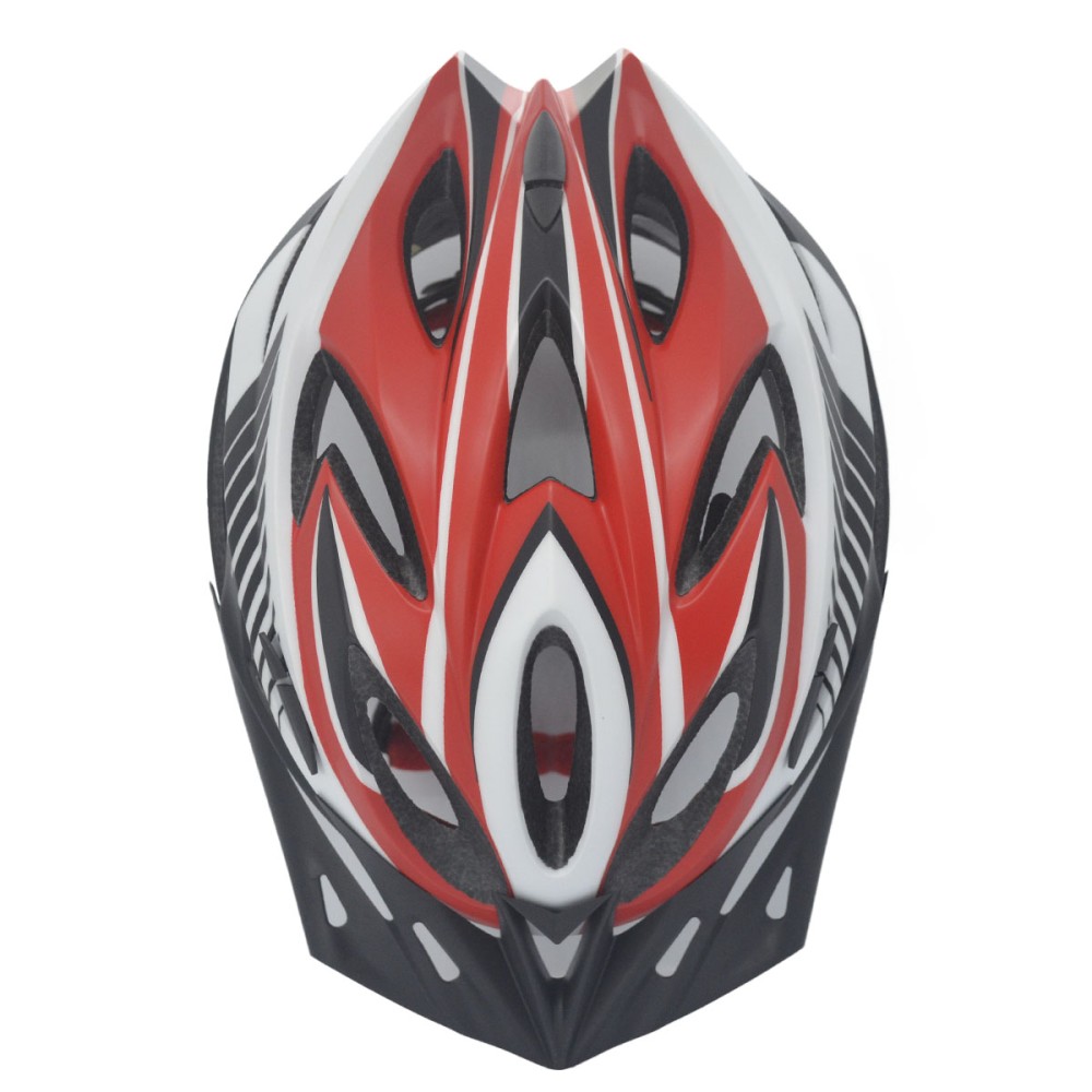 Capacete Ciclismo Vicinitech Médio WT-012 Led Preto Verm Bco Capacete Ciclismo Vicinitech Médio WT-012 Led Preto Verm Bco