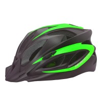 Capacete Ciclismo Vicinitech Médio WT-012 Led Preto Verde