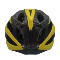 Capacete Ciclismo Element DG-041 C/ Led Adulto Grande Amarel