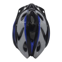 Capacete Ciclismo Element DG-038 C/ Led Adulto Grande Azul