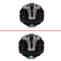 Capacete Ciclismo Element DG-037 C/ Led Adulto Grande Verm