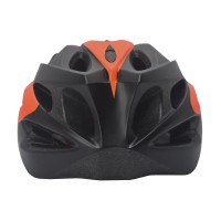 Capacete Ciclismo Adulto Vicinitech WT-012 Led Preto Laranja