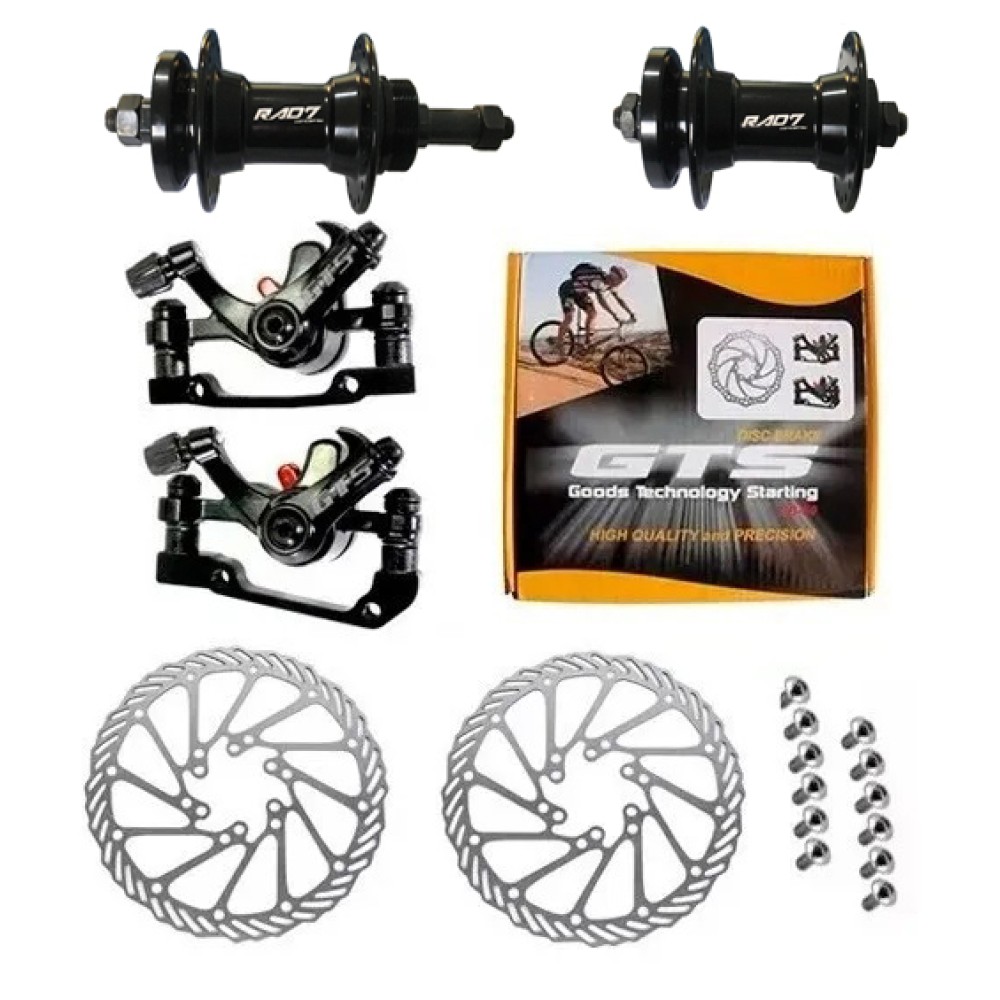 Freio Disco Bicicleta GTS Alumínio Completo [PRONTA ENTREGA]