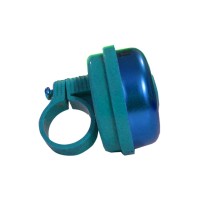 Campainha Média Trim-Trim Aço Azul