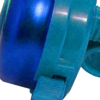 Campainha Média Trim-Trim Aço Azul
