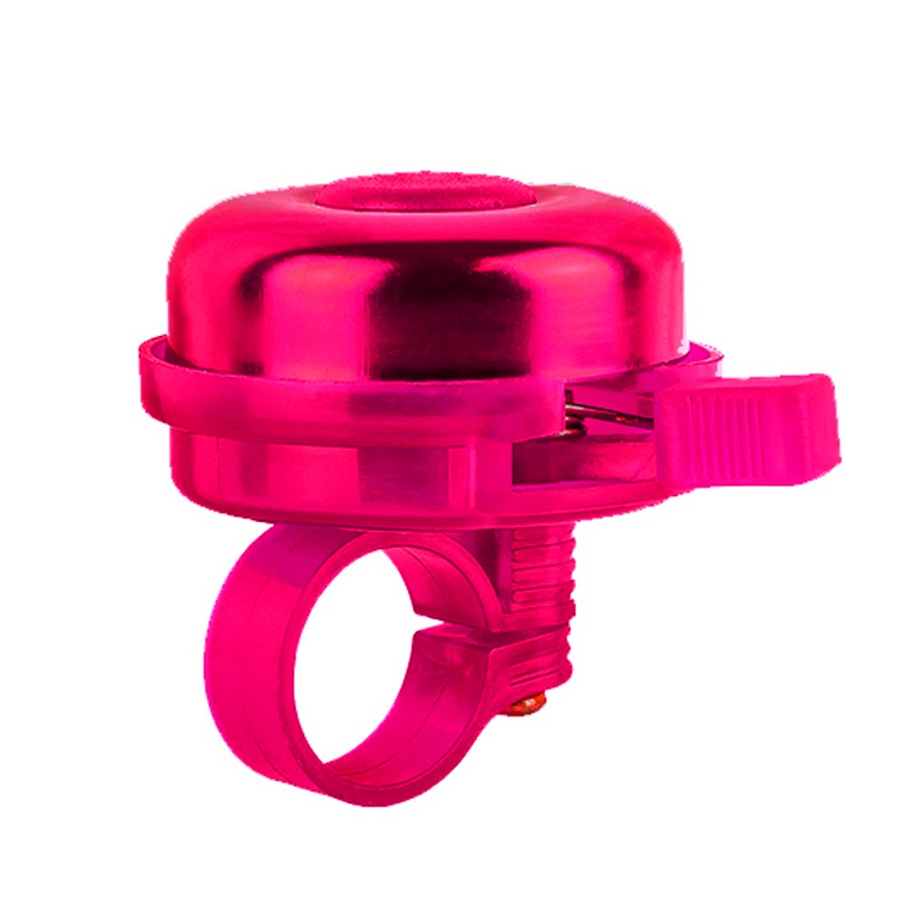 Campainha Média Trim-Trim Aço Rosa