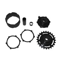 Catraca Diferencial Kit Triciclo Bicicleta Roda Livre 24 Dentes
