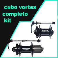 Cubo Dt/Tr Cassete Disco Aluminio CF21 36 Furos 8/9v Preto