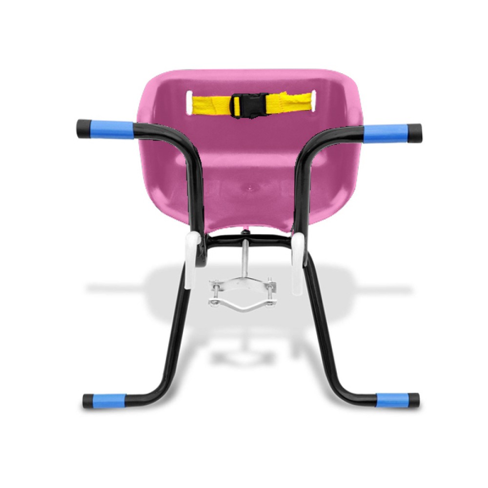 Cadeirinha Criança Bicicleta Assento Stilo C/ Cinto Rosa Cadeirinha Criança Bicicleta Assento Stilo C/ Cinto Rosa