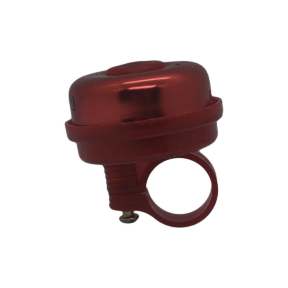 Campainha Média Trim-Trim Aço Vermelho
