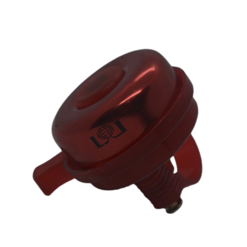 Campainha Média Trim-Trim Aço Vermelho Campainha Média Trim-Trim Aço Vermelho