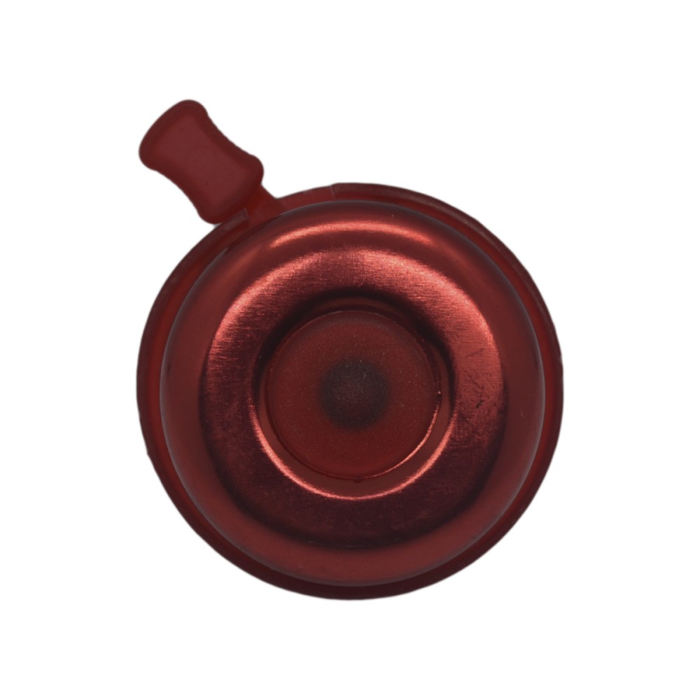 Campainha Média Trim-Trim Aço Vermelho Campainha Média Trim-Trim Aço Vermelho