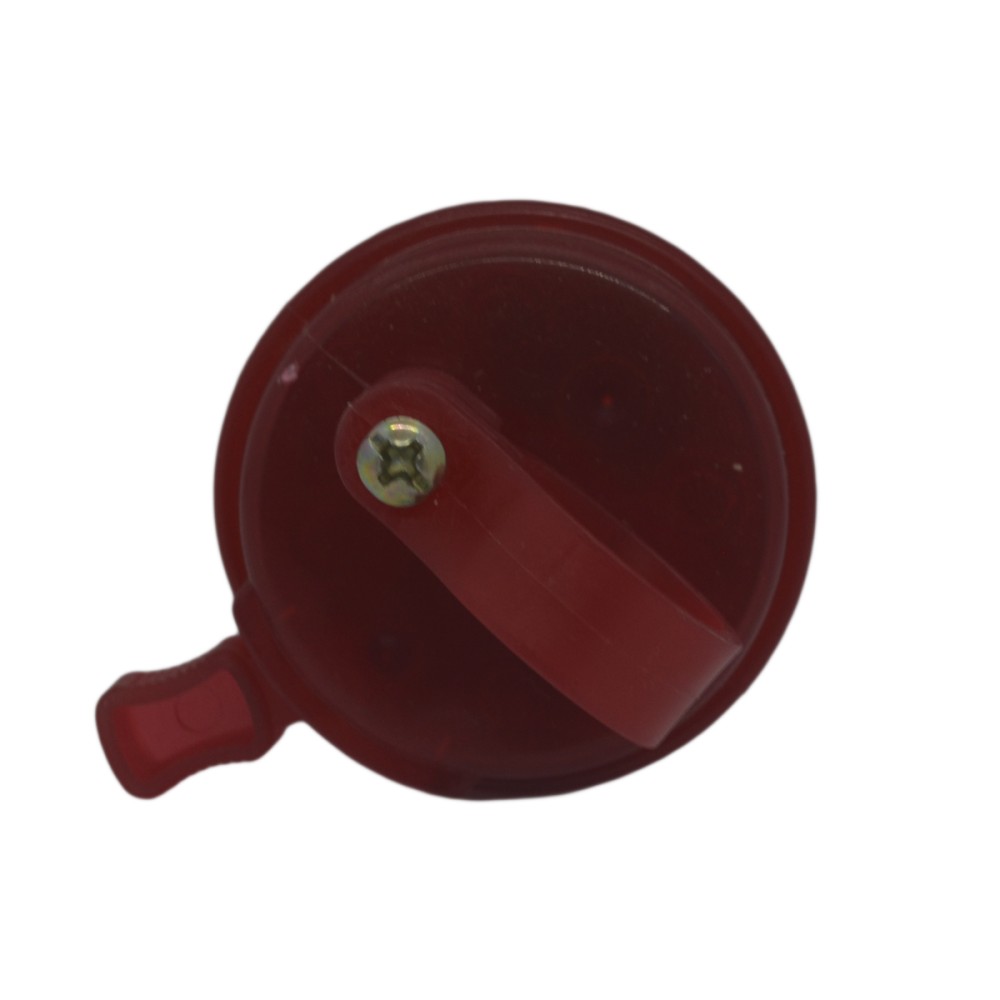 Campainha Média Trim-Trim Aço Vermelho Campainha Média Trim-Trim Aço Vermelho