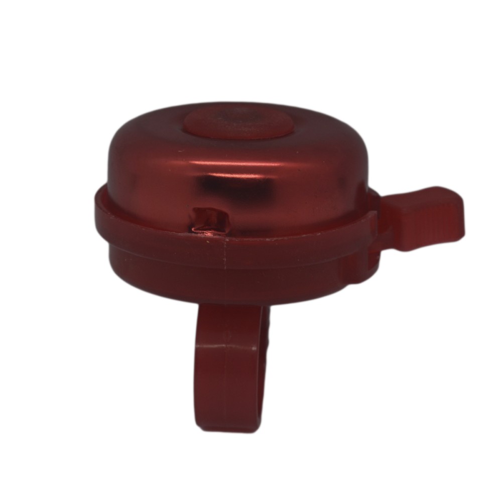 Campainha Média Trim-Trim Aço Vermelho Campainha Média Trim-Trim Aço Vermelho