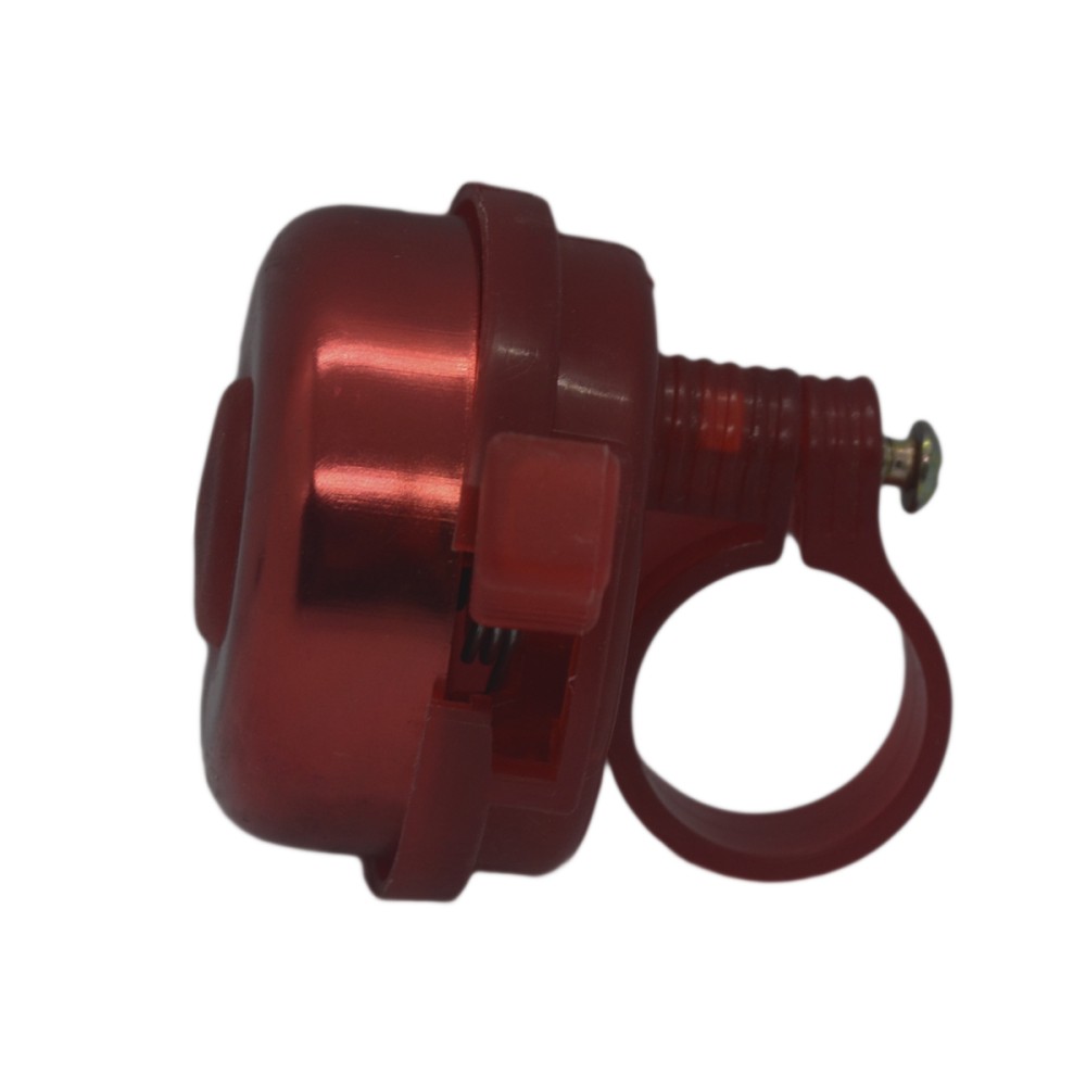 Campainha Média Trim-Trim Aço Vermelho Campainha Média Trim-Trim Aço Vermelho