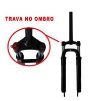 Garfo 29 Suspensão Aço Ahead 100mm KTR FKST-29 Trava Ombro