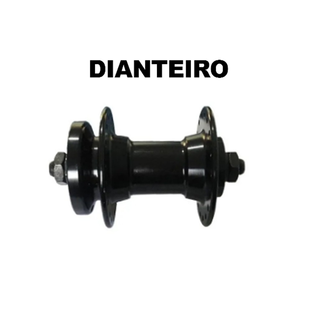 Par de Cubos DT/TR Rosca Disco Aluminio GTS TEC 36F Preto Par de Cubos DT/TR Rosca Disco Aluminio GTS TEC 36F Preto