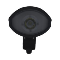 Farol Lanterna Bike 250 Lumens Mod GB-7588 com Buzina Preto