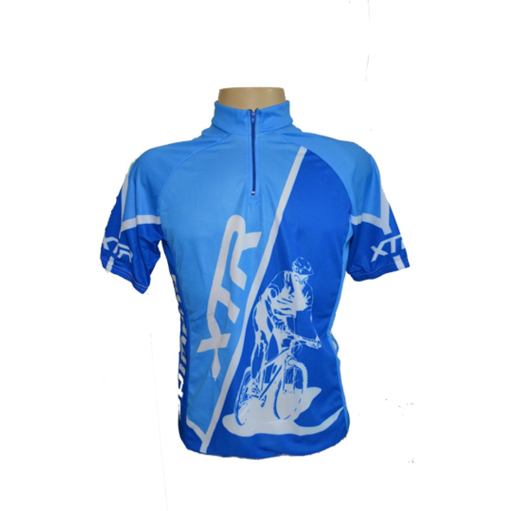 Camisa Ciclismo Pro Tamanho G Xtr Azul