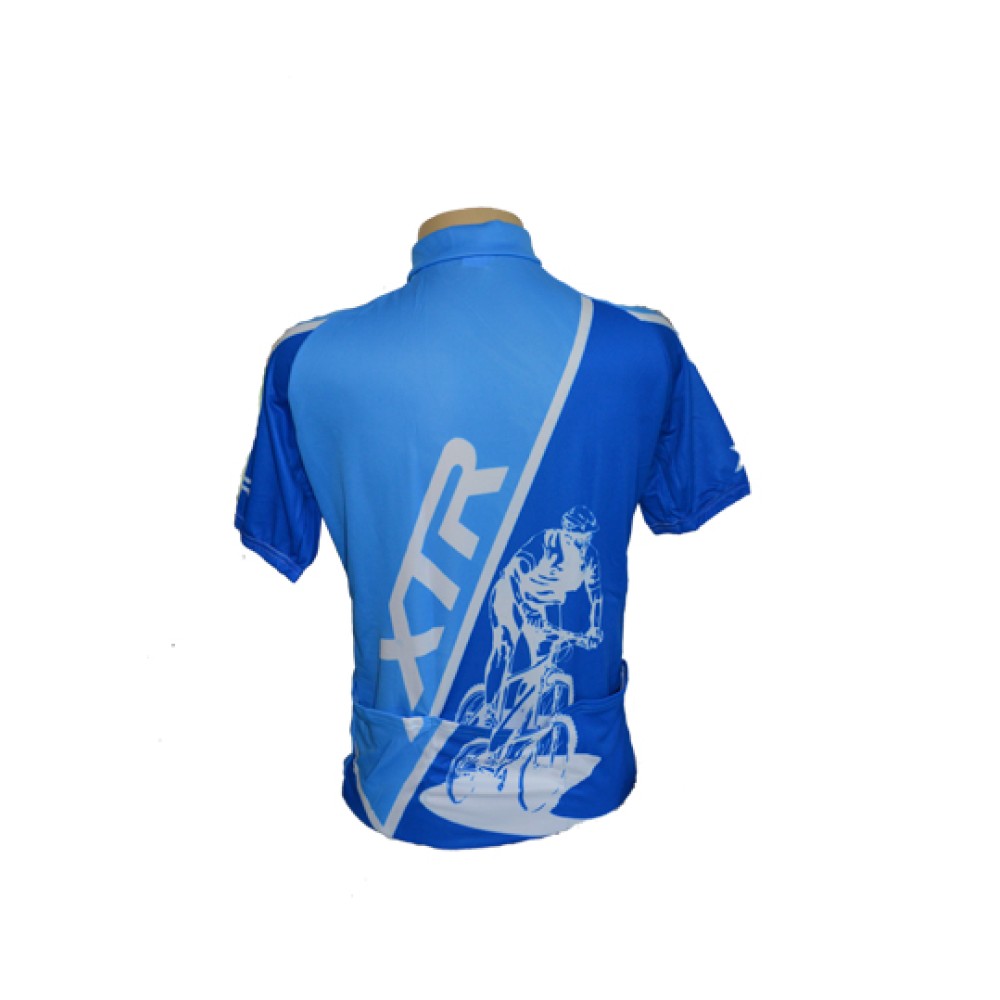 Camisa Ciclismo Pro Tamanho G Xtr Azul Camisa Ciclismo Pro Tamanho G Xtr Azul