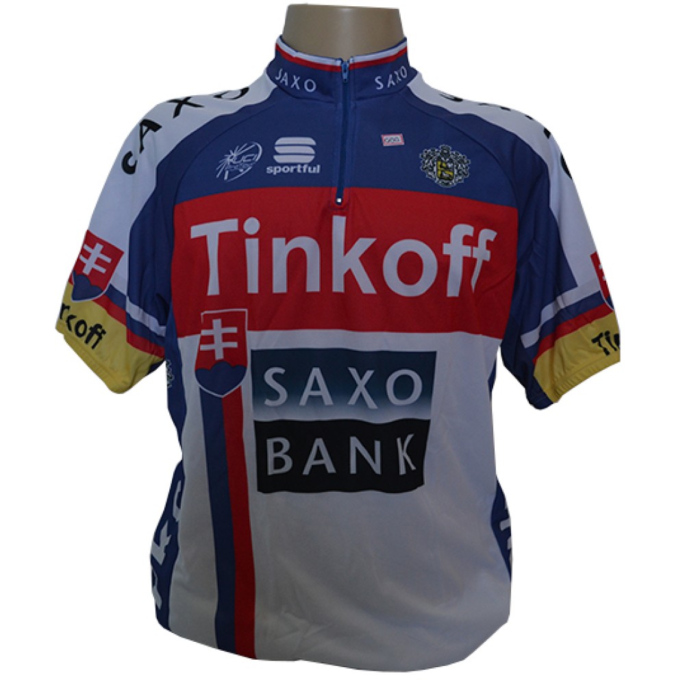 Camisa Ciclismo Pro Tamanho EXG Tinkoff