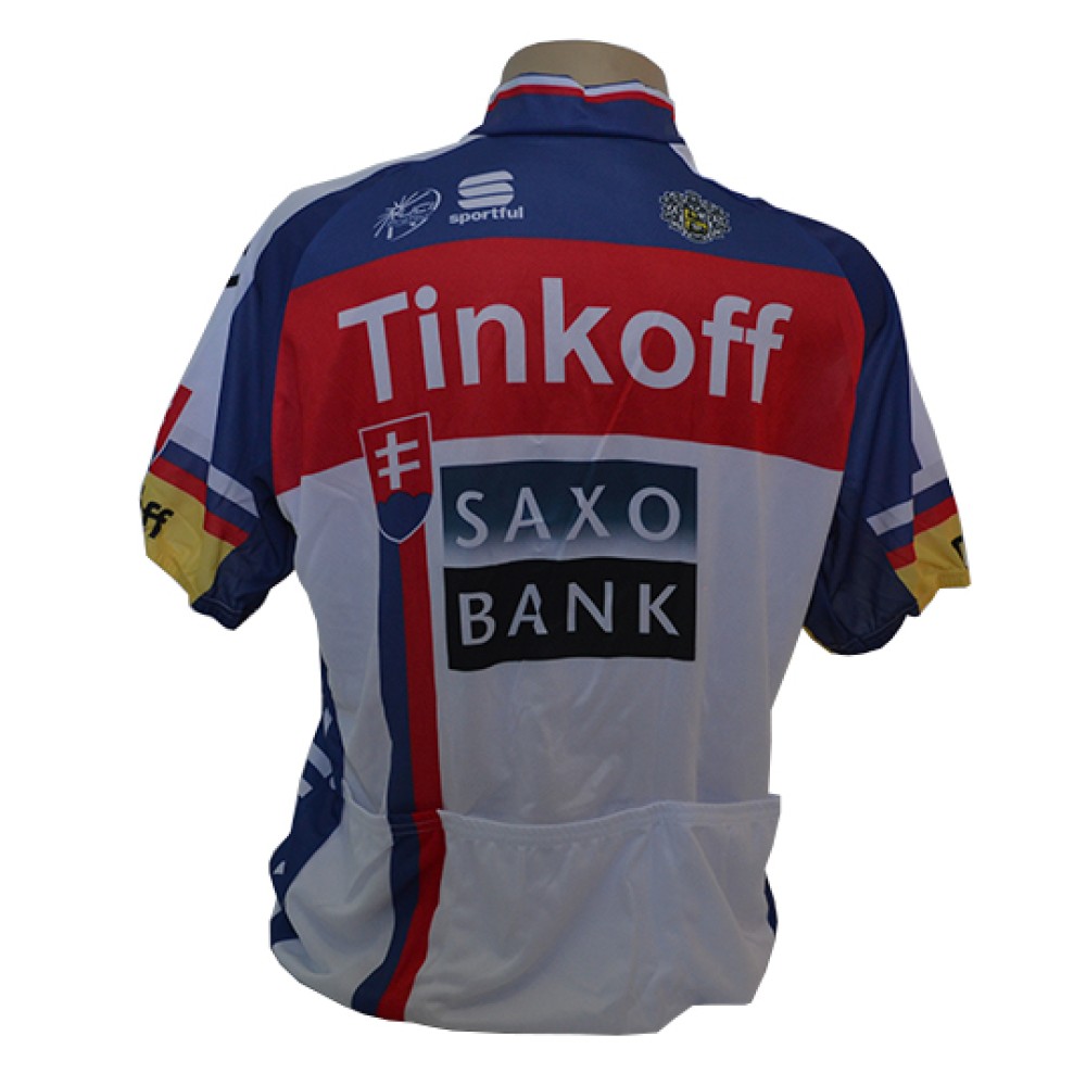Camisa Ciclismo Pro Tamanho EXG Tinkoff Camisa Ciclismo Pro Tamanho EXG Tinkoff