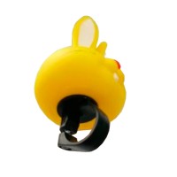 Buzina Fon-fon Bichos FL-917 Coelho Amarelo