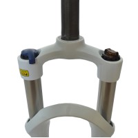 Garfo 29 Suspensao Alum Ahead 100mm PM -Trava SDV MLO Branco