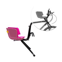 Cadeirinha Criança Bicicleta Assento Luxo C/ Cinto Rosa