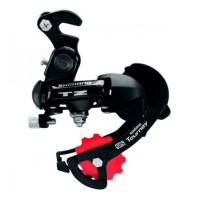 Cambio Traseiro MTB TZ50 C/Gancheira Preto