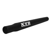 Canote Selim Reto Aluminio 27,2mm KTR 350mm Preto