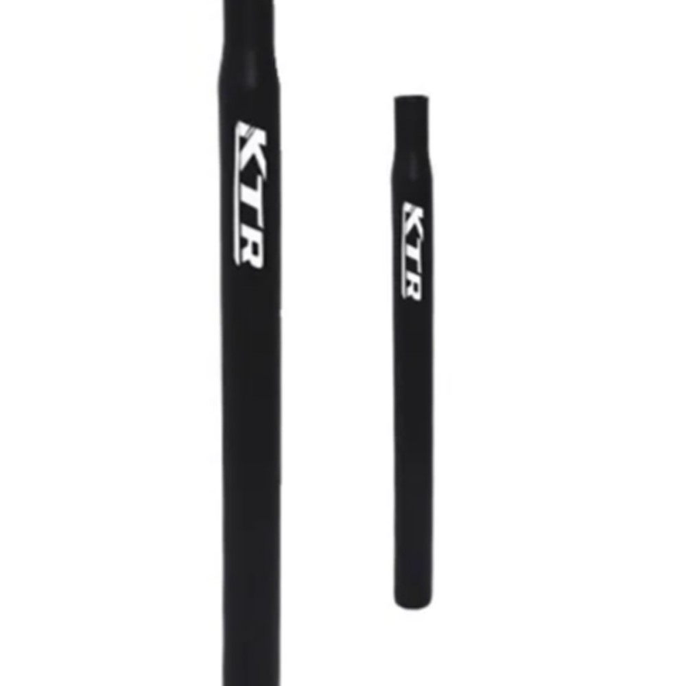 Canote Selim Reto Aluminio 27,2mm KTR 350mm Preto Canote Selim Reto Aluminio 27,2mm KTR 350mm Preto