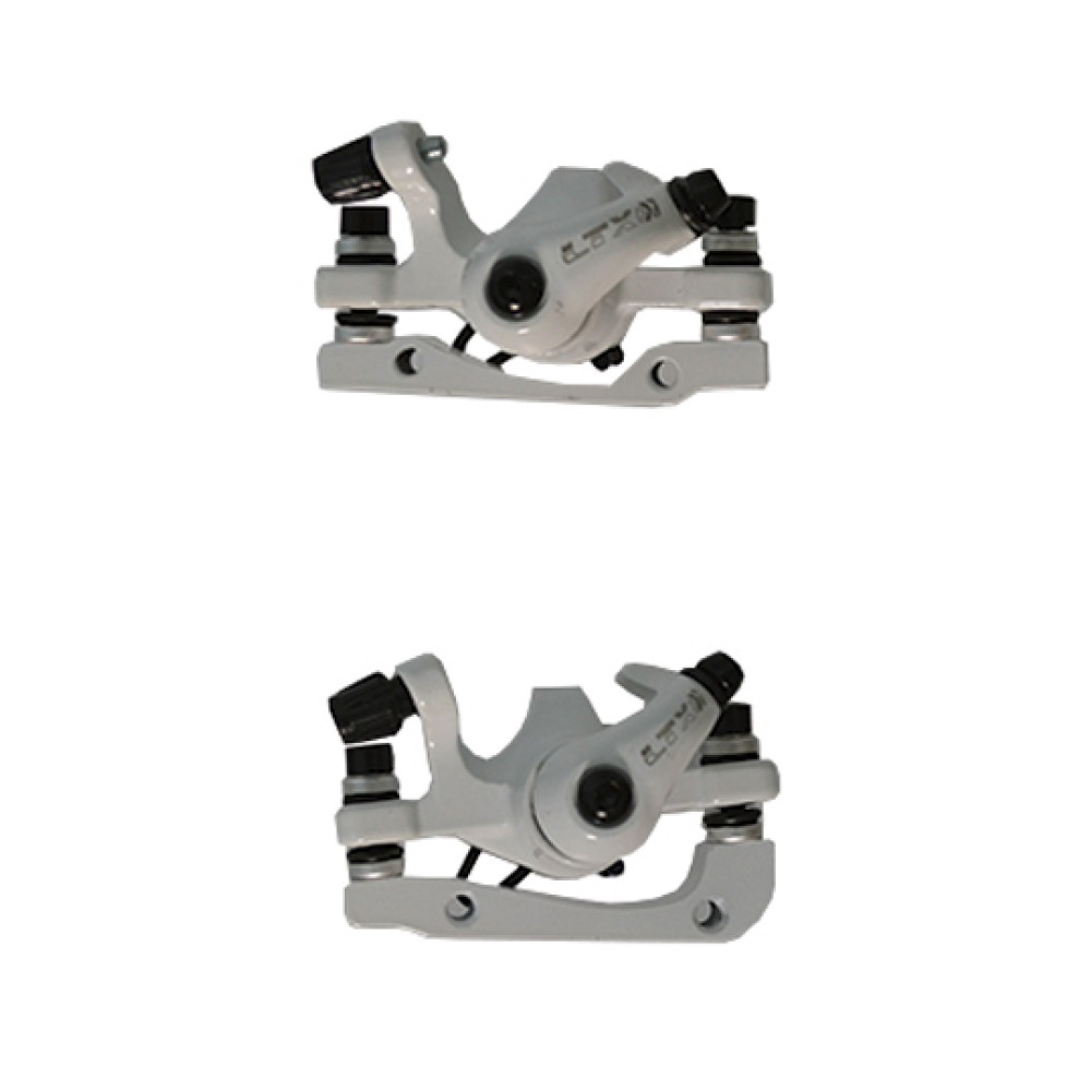 Freio Disco Dt/Tr + Disco Rotor 160mm LTX Sem Cubos Branco Freio Disco Dt/Tr + Disco Rotor 160mm LTX Sem Cubos Branco