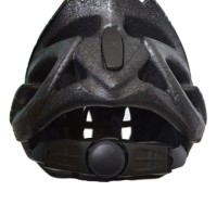 Capacete Ciclismo Adulto Runner Line Grande Preto C/ Verde