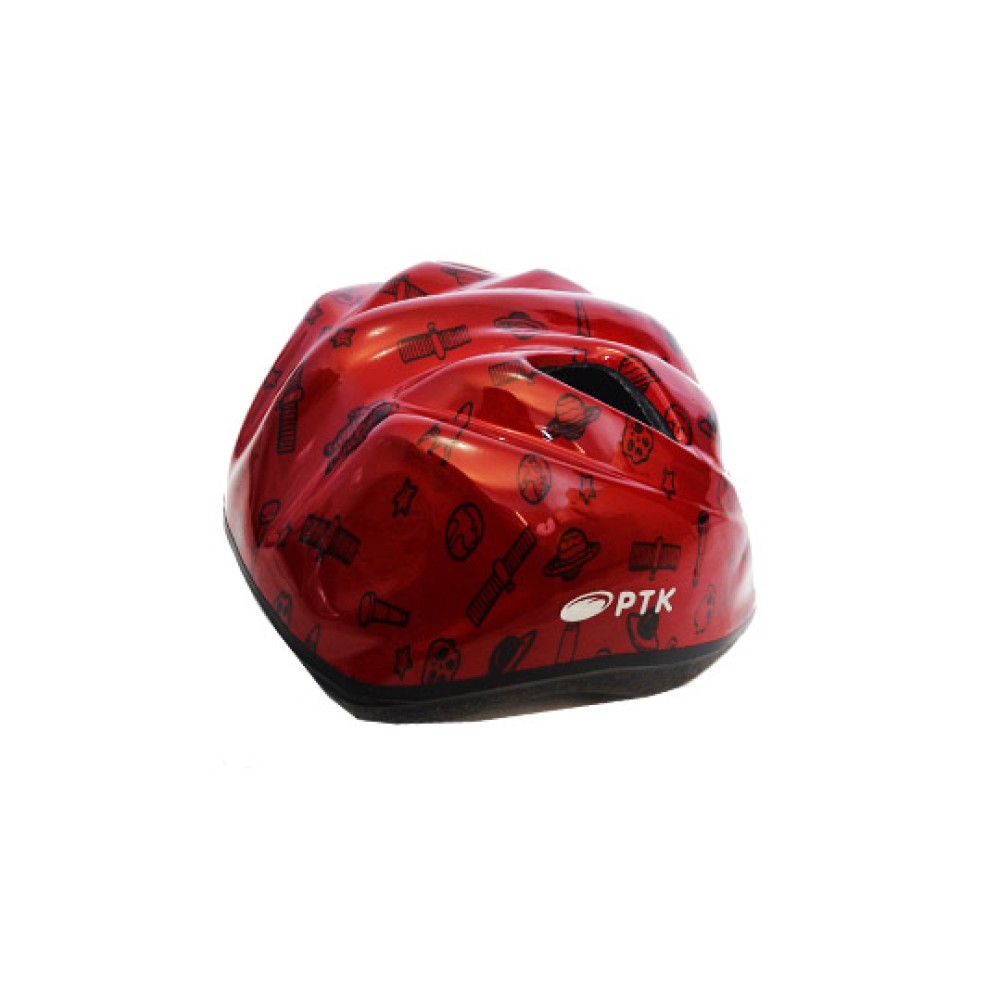 Capacete Ciclismo Infantil Kids Astronauta Vermelho c/ Preto Capacete Ciclismo Infantil Kids Astronauta Vermelho c/ Preto