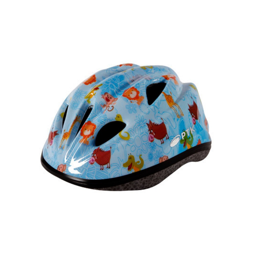Capacete Ciclismo Infantil Kids Cromia Azul Safari