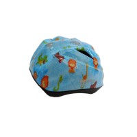 Capacete Ciclismo Infantil Kids Cromia Azul Safari