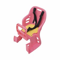Cadeirinha Criança Bicicleta Traseira Bagageiro JS-048 Rosa