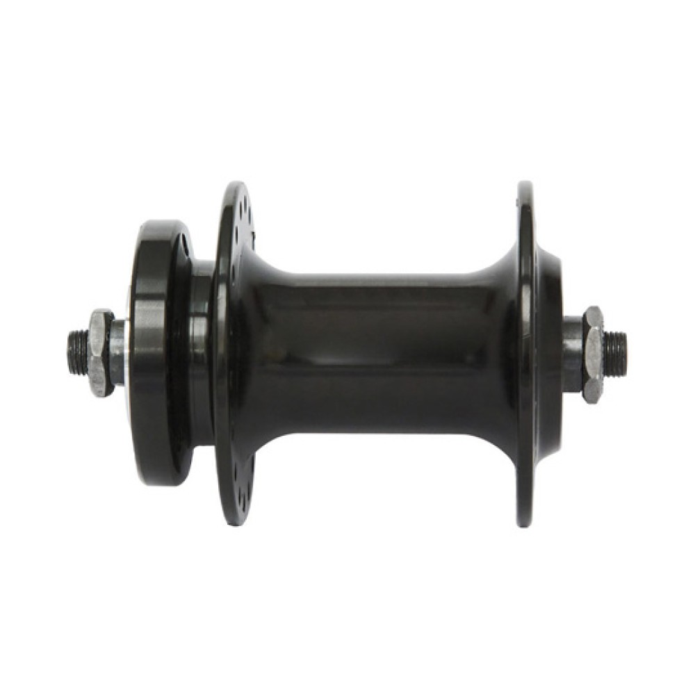 Par de Cubos DT/TR Rosca Disco Rolamentado Alum Roller Preto Par de Cubos DT/TR Rosca Disco Rolamentado Alum Roller Preto