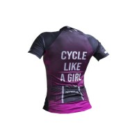 Camisa Ciclismo Refactor Like A Girl Tam. M Rosa
