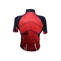 Camisa Ciclismo Refactor Deadpoll Tam. G Vermelho
